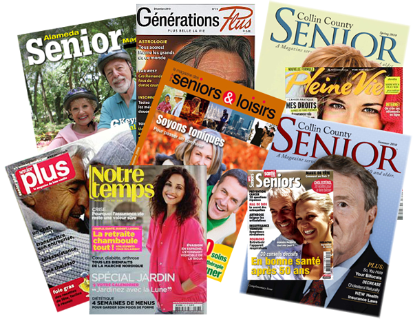 Les magazines réservés aux séniors font l'actualité